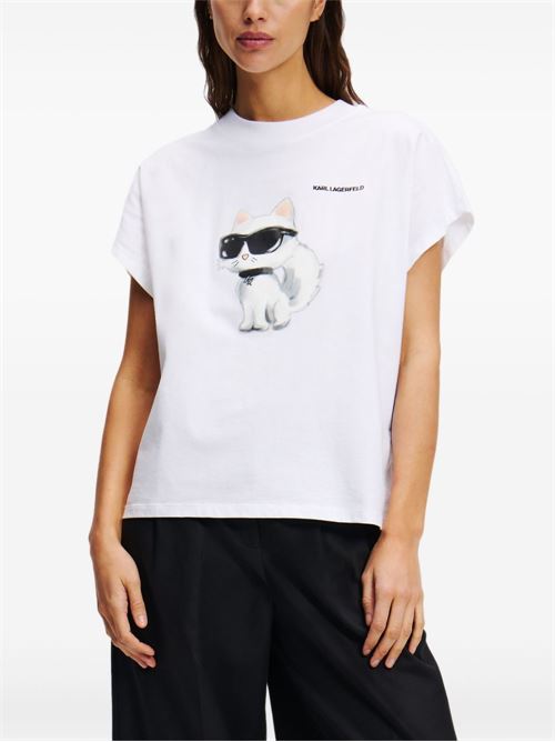 T-shirt donna maniche corte Karl Lagerfeld | A2W17115100